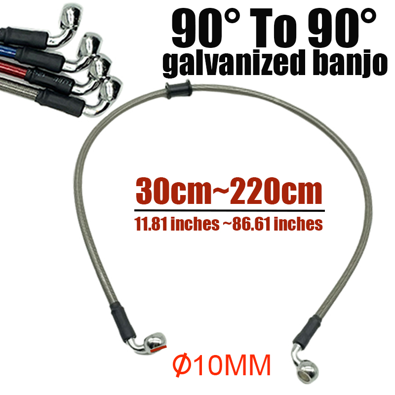 Motorcycle Brake Cable - 10mm 90 Degree Motorcycle Dirt Bike